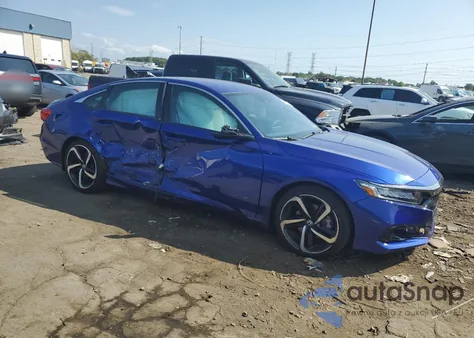 2022 Honda Accord Sport from USA, damaged, VIN 1HGCV1F39NA124681